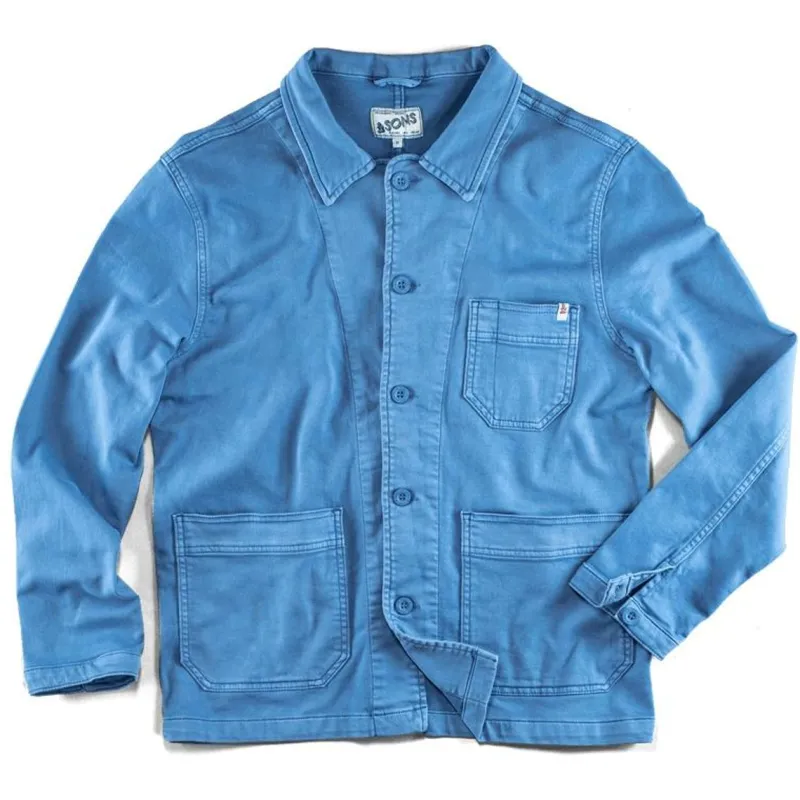 &SONS Blue Bolt Chore Jacket Best