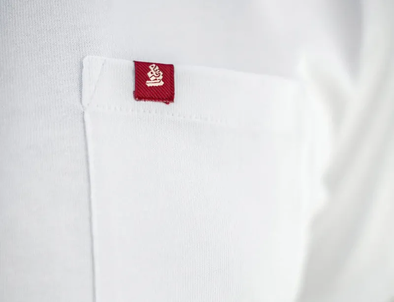 &SONS Boxer Pocket T-Shirt White Cheap
