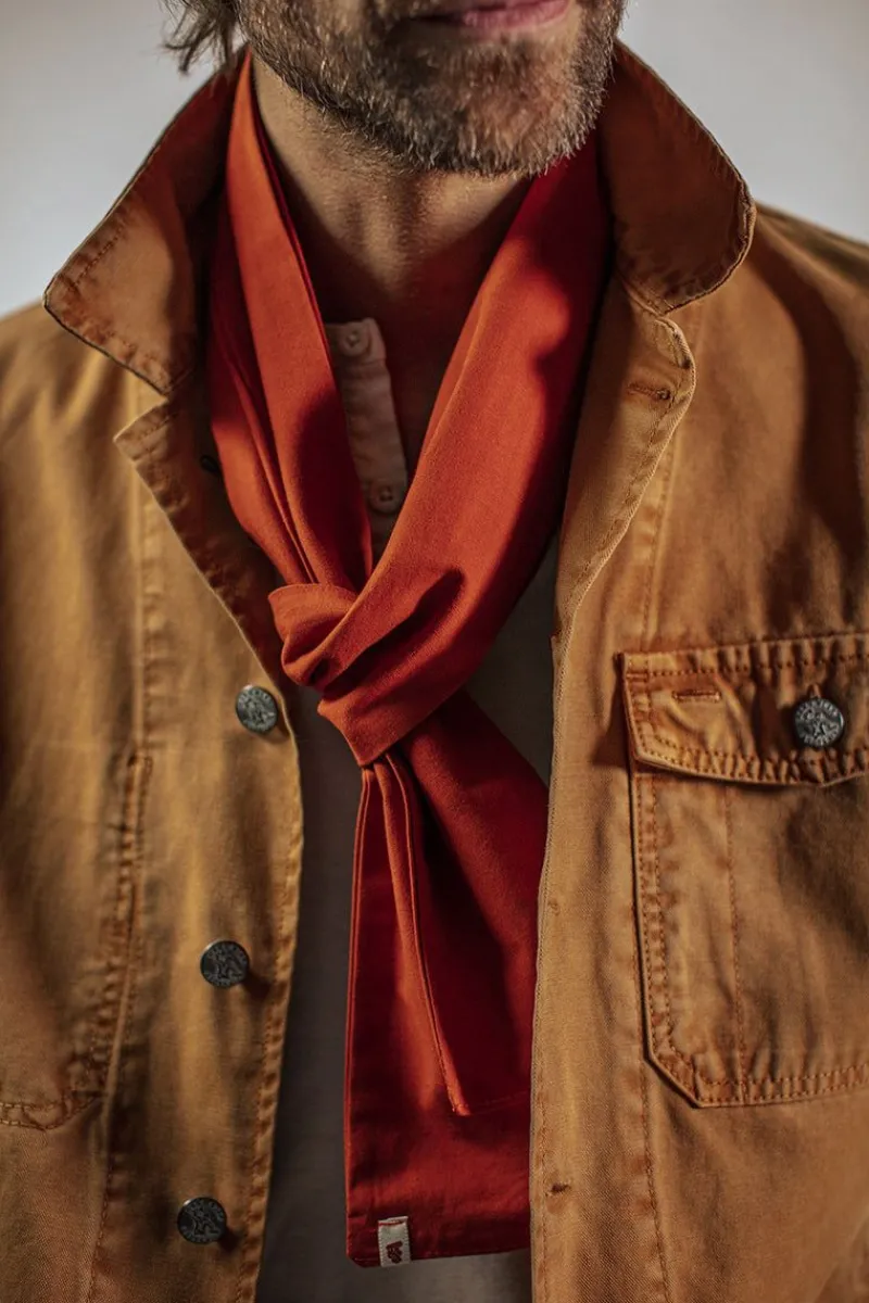 &SONS Burnt Orange Scarf Flash Sale