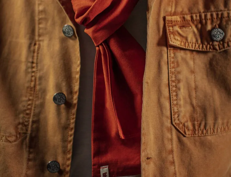 &SONS Burnt Orange Scarf Flash Sale