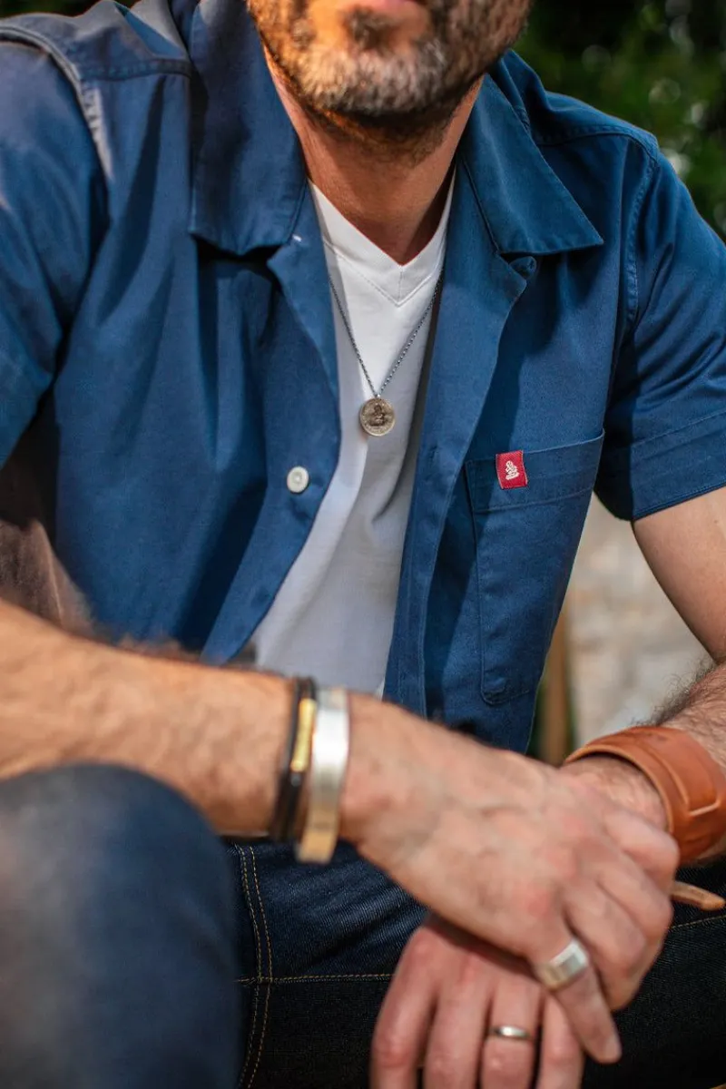 &SONS Classic White V-Neck T-Shirt Discount