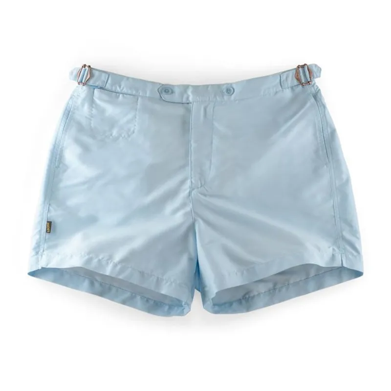 &SONS Newman Swim Shorts Sky Blue New