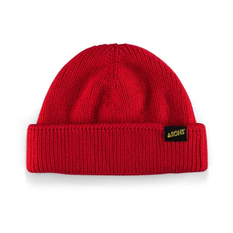 &SONS Poppy Red Atlantic Watch Cap / Beanie Best Sale