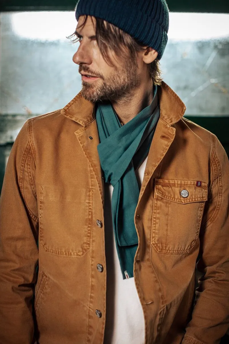 &SONS Sea Green Scarf Clearance