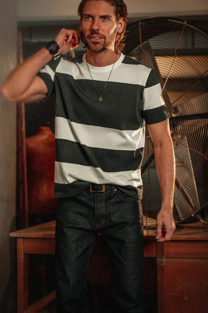 &SONS 75 T-Shirt Black Stripe Sale