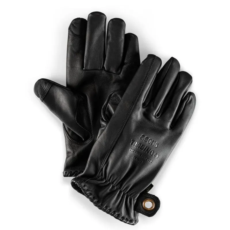 &SONS Adventure Gloves Black Flash Sale