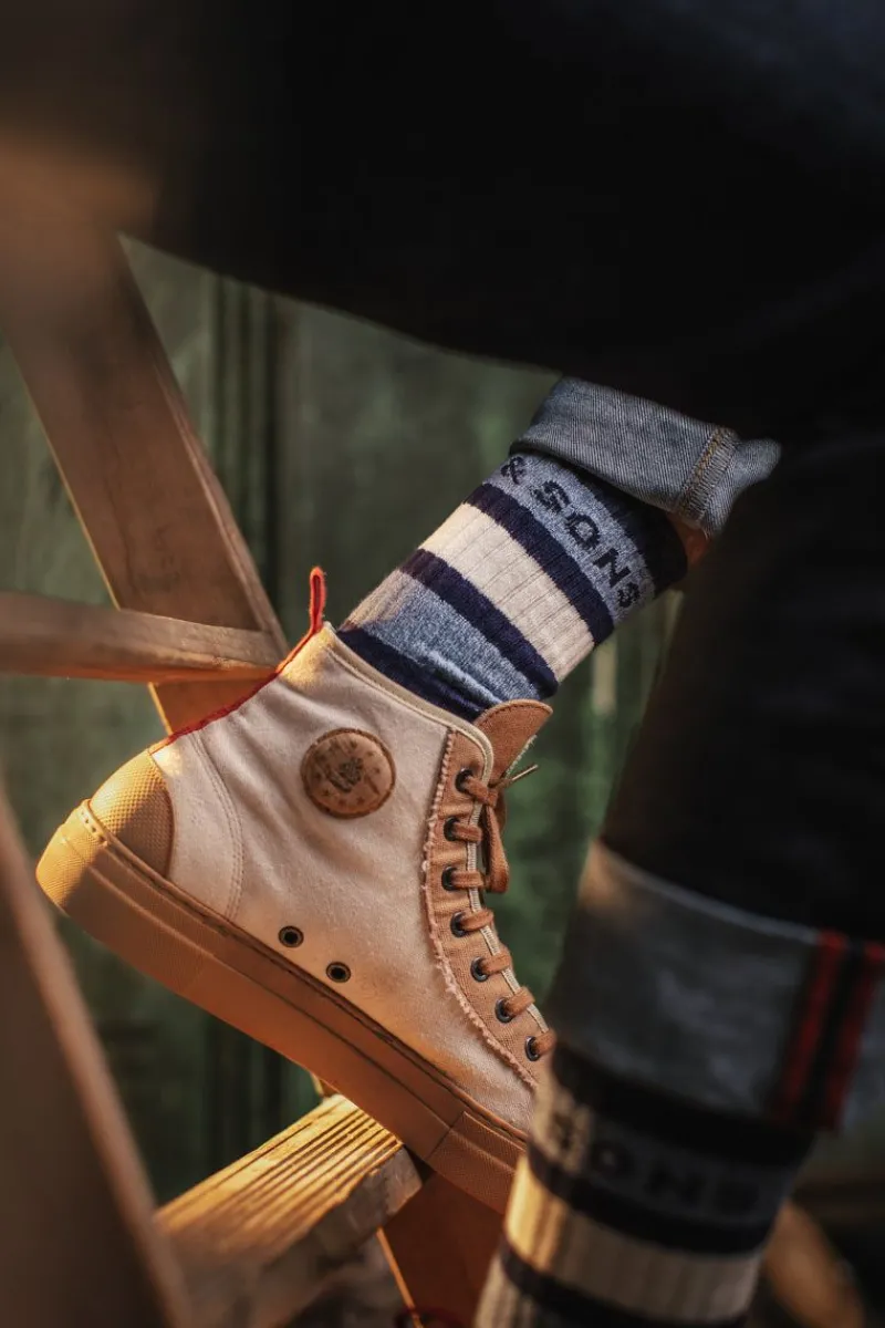 &SONS Baseline Socks Navy Outlet
