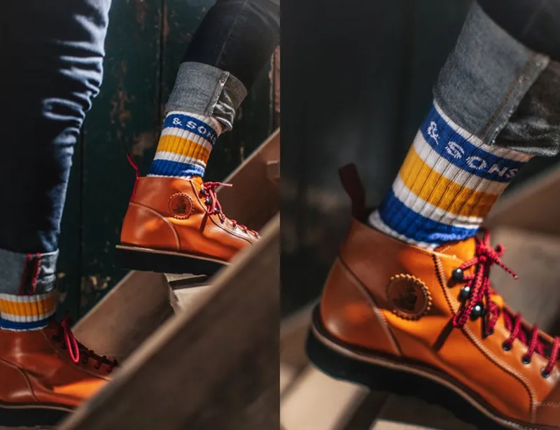 &SONS Baseline Socks White Best Sale