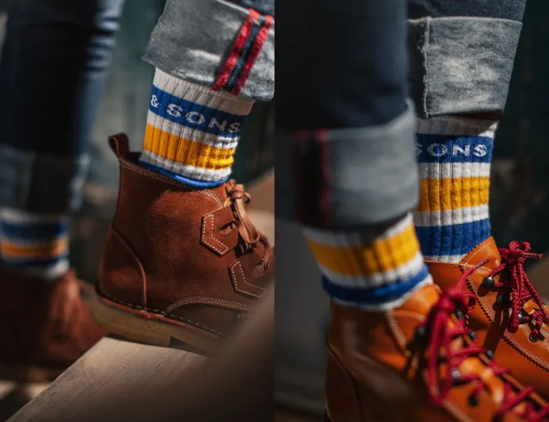 &SONS Baseline Socks White Best Sale
