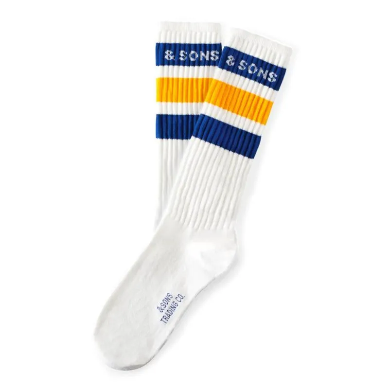 &SONS Baseline Socks White Best Sale