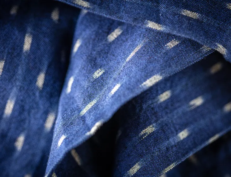 &SONS Blue Star Dot Scarf Hot