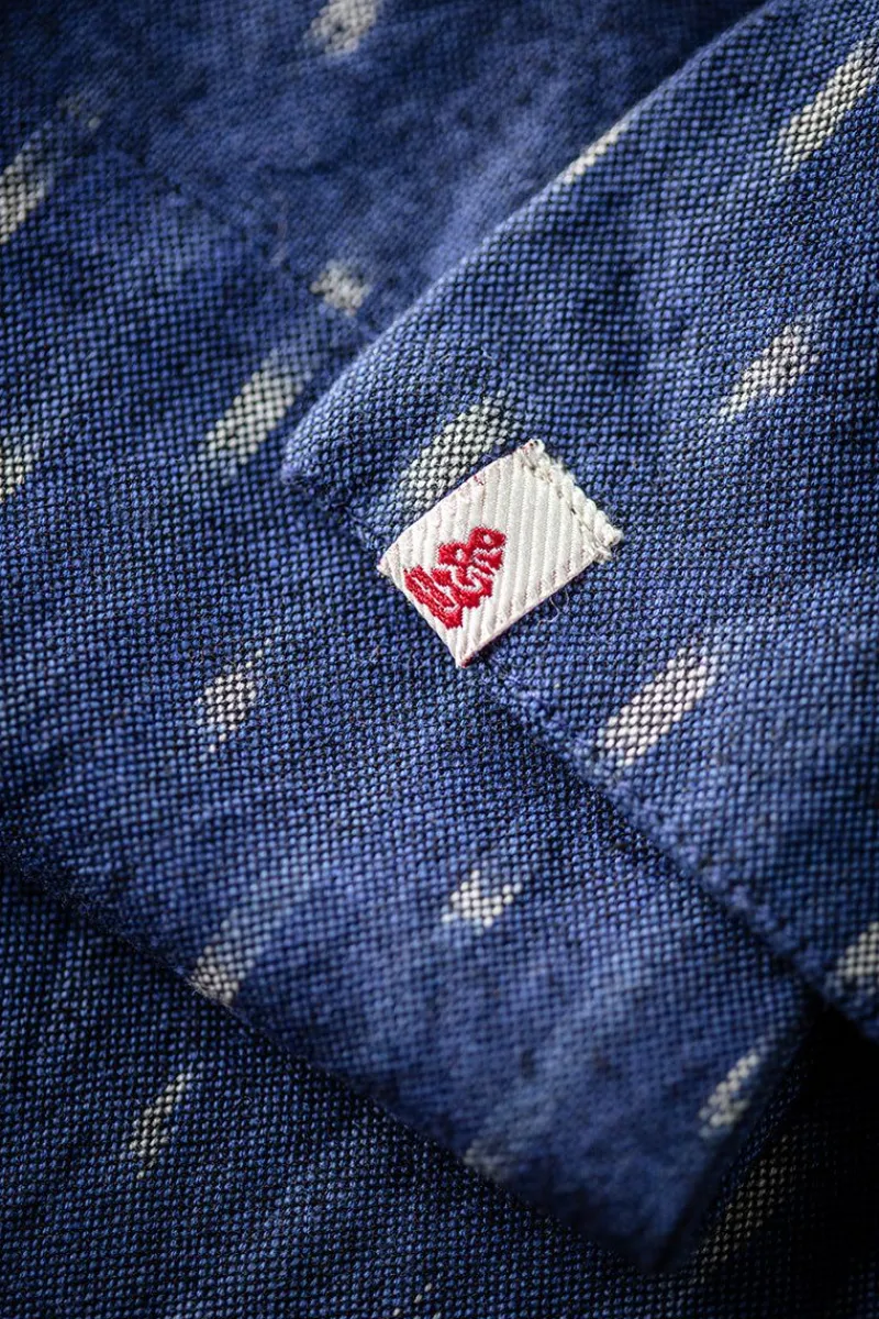 &SONS Blue Star Dot Scarf Hot
