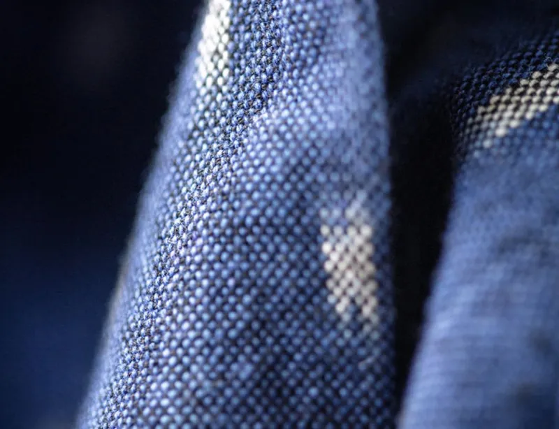 &SONS Blue Star Dot Scarf Hot
