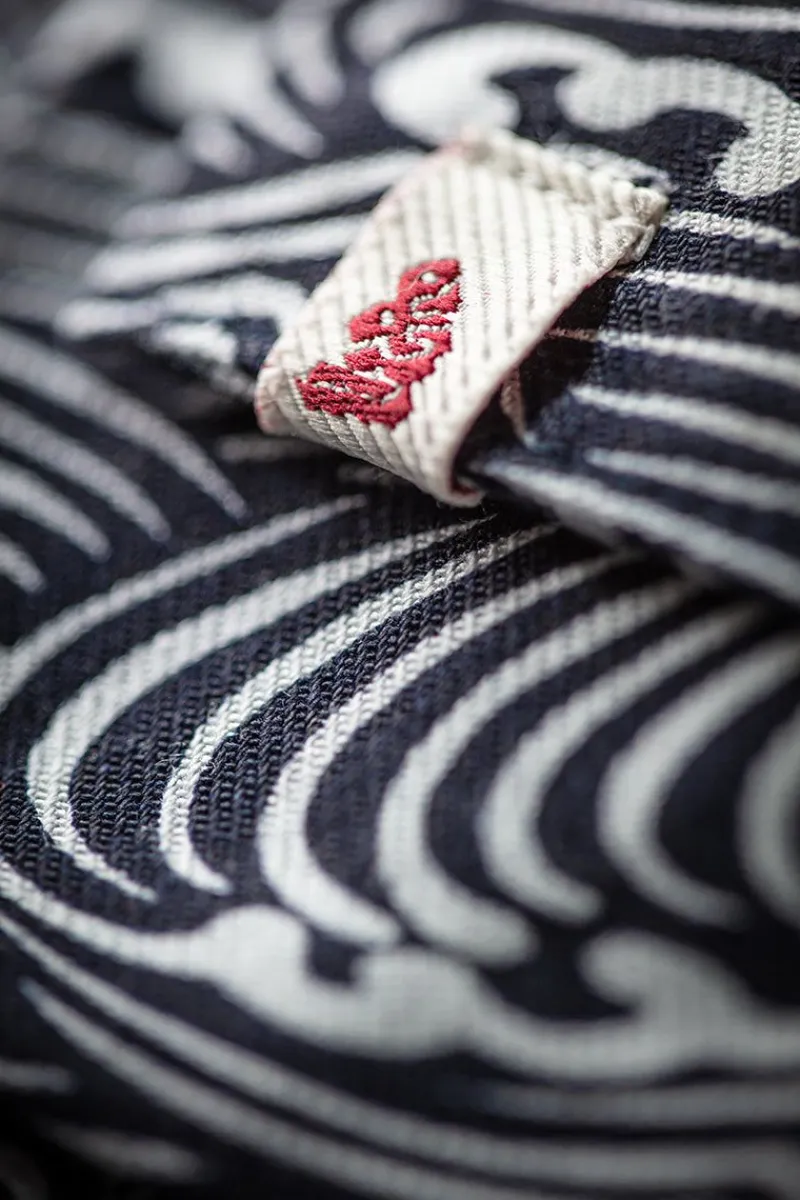 &SONS Blue Waves Scarf Flash Sale