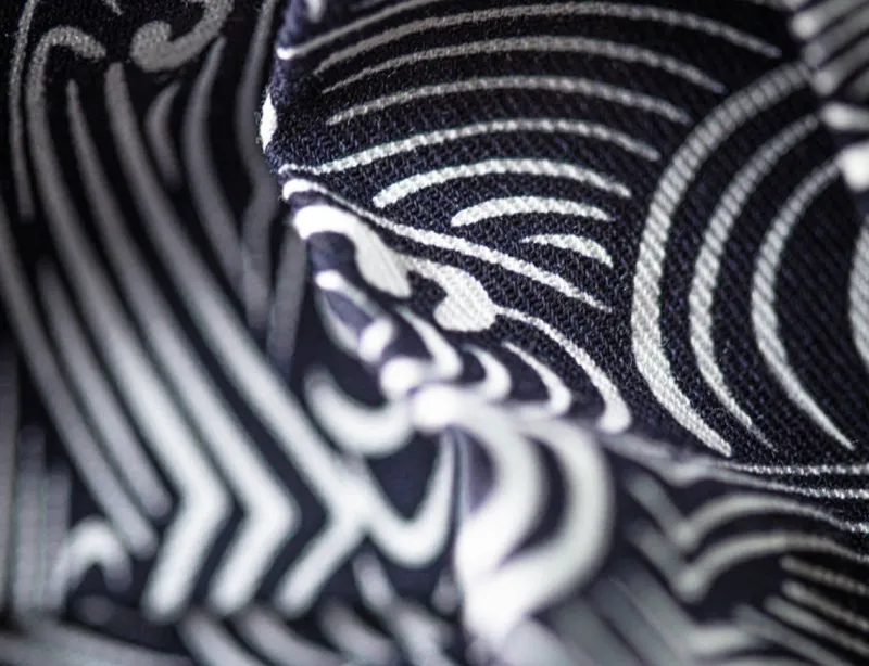 &SONS Blue Waves Scarf Flash Sale