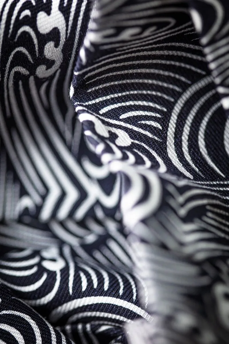 &SONS Blue Waves Scarf Flash Sale