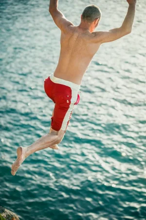 &SONS Bodhi Boardshorts Red Sale