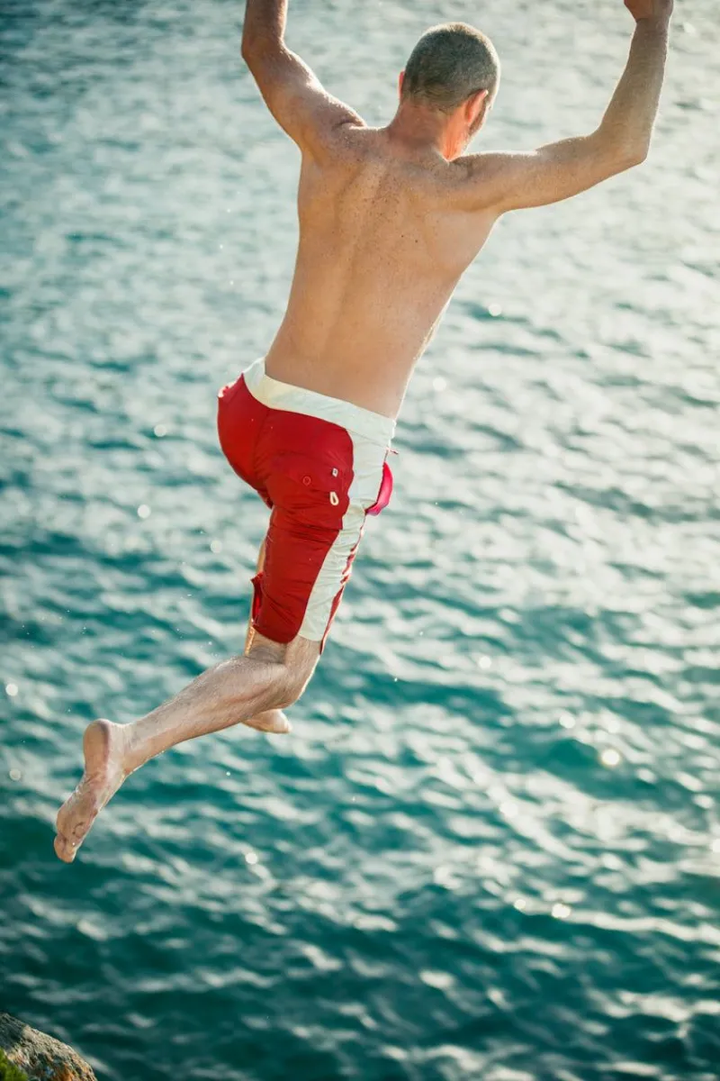 &SONS Bodhi Boardshorts Red Sale