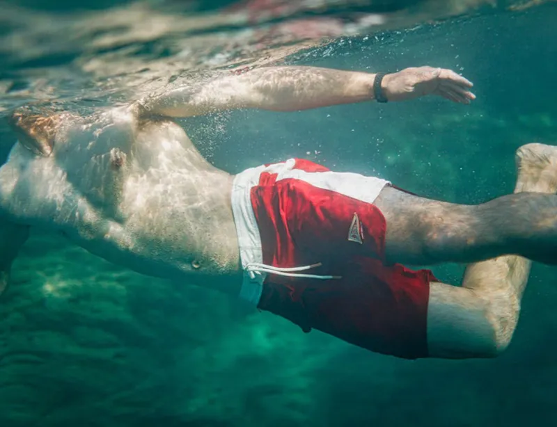 &SONS Bodhi Boardshorts Red Sale