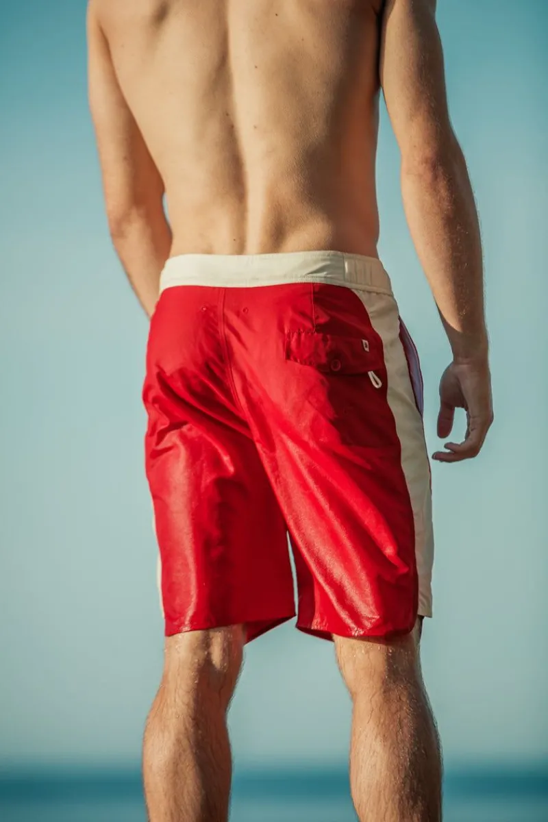 &SONS Bodhi Boardshorts Red Sale