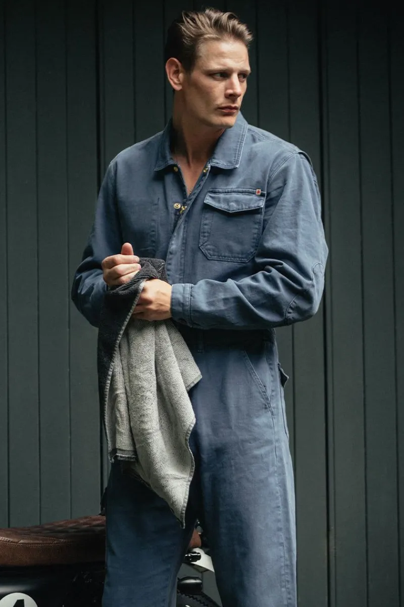 &SONS Churchill Coveralls Dark Denim Online