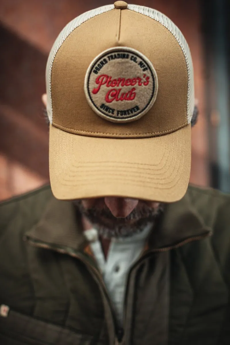 &SONS Club Trucker Cap Tan Store