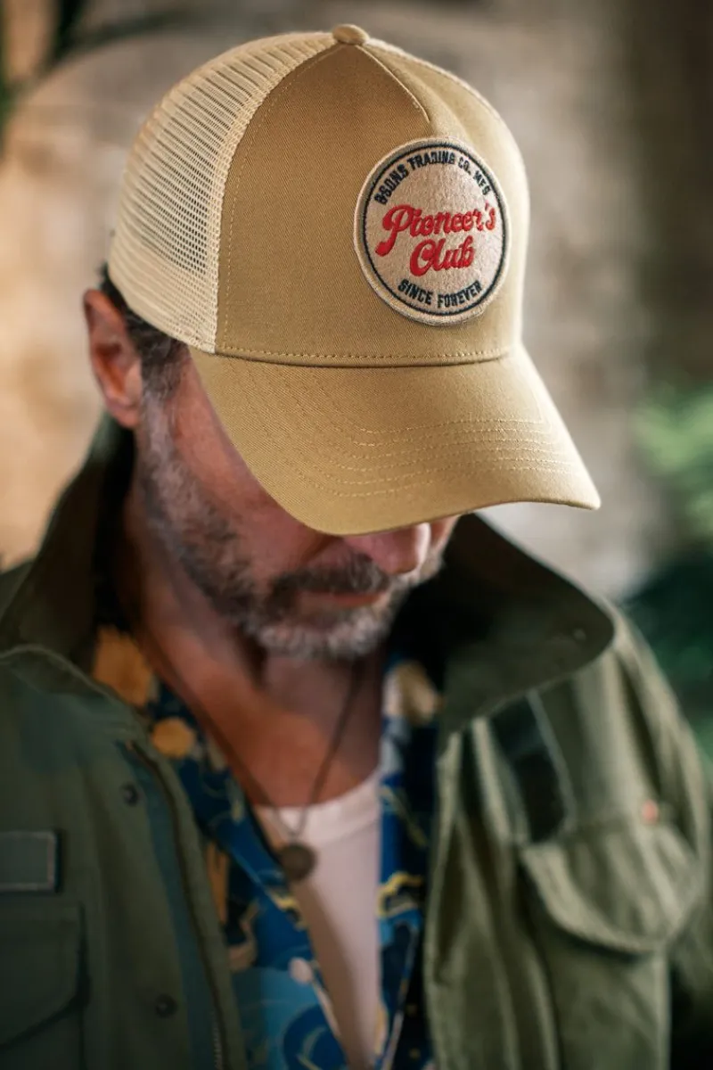 &SONS Club Trucker Cap Tan Store