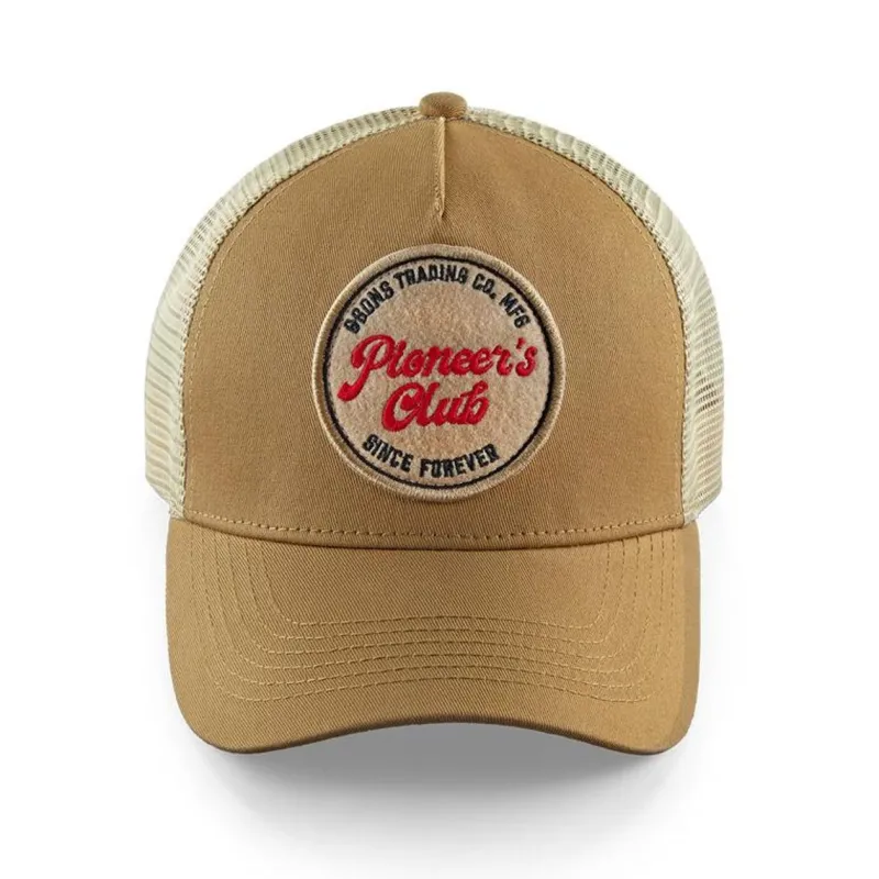 &SONS Club Trucker Cap Tan Store
