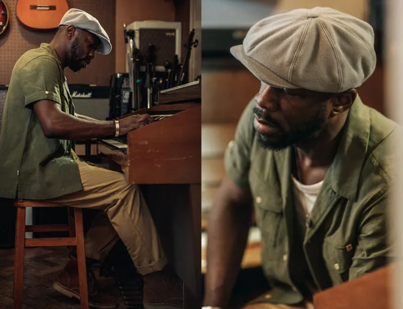 &SONS Coast Shirt Army Green Store