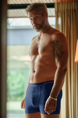 &SONS Essentials Boxer Shorts Indigo Fashion