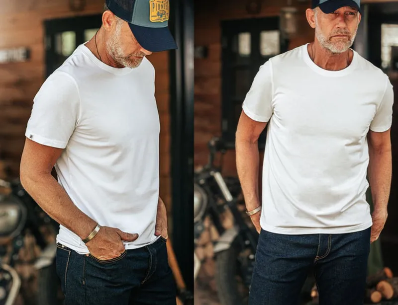 &SONS Essentials T-Shirt White Shop