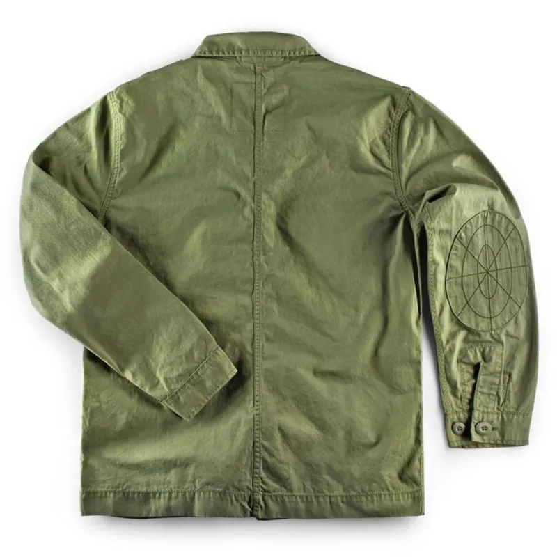 &SONS Flag Overshirt Army Green Cheap