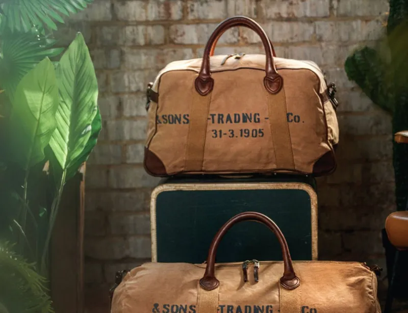 &SONS Getaway Bag Tan Online