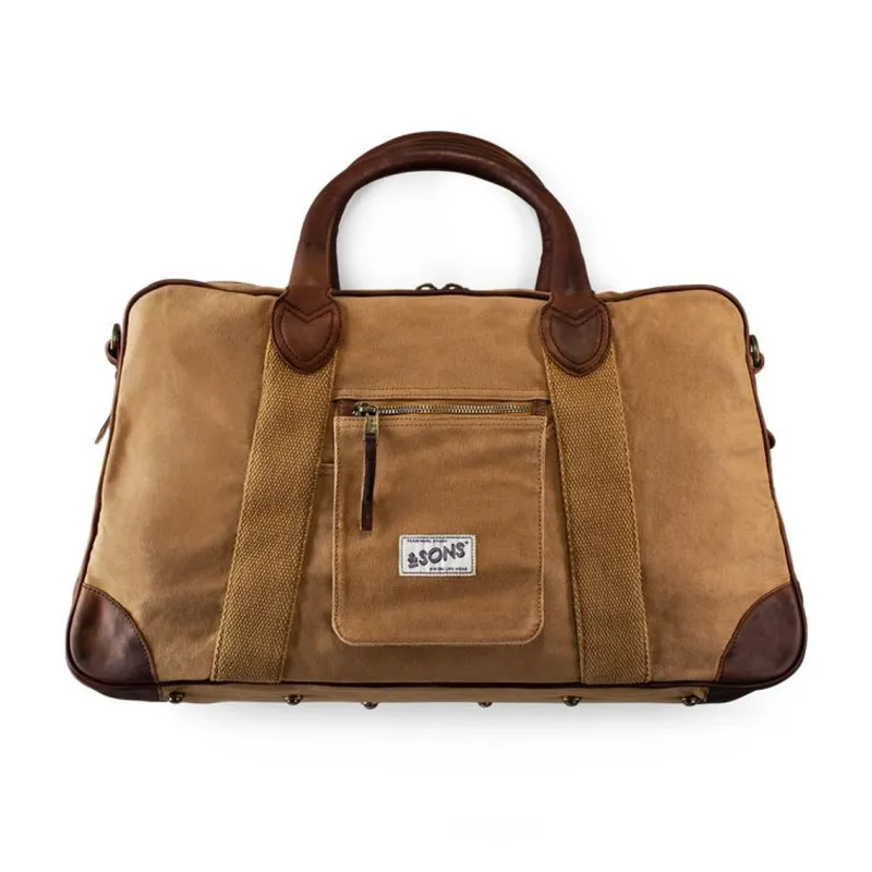 &SONS Getaway Bag Tan Online