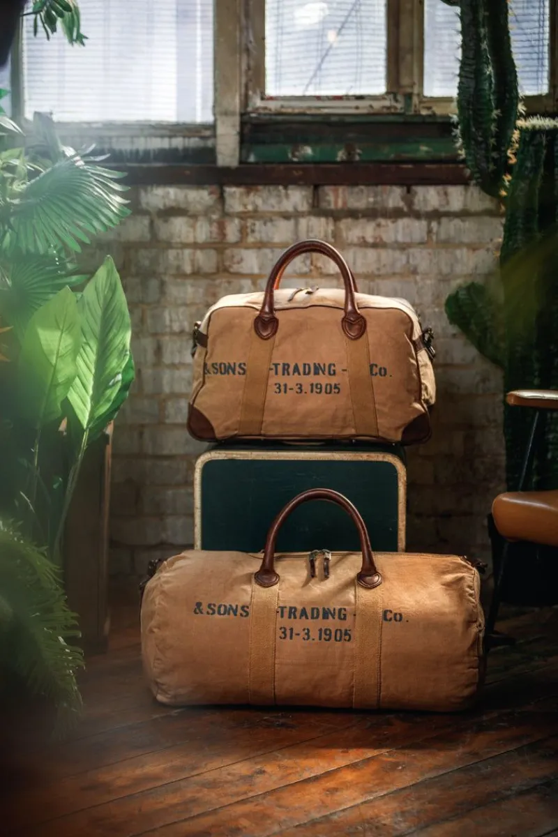 &SONS Getaway Bag Tan Online