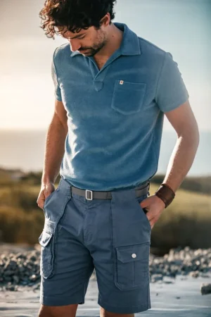 &SONS Gravel Hiking Shorts Churchill Blue Outlet