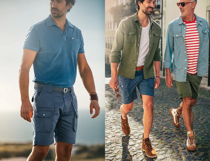 &SONS Gravel Hiking Shorts Churchill Blue Outlet