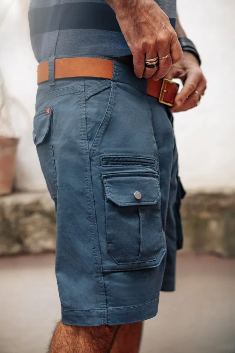 &SONS Gravel Hiking Shorts Churchill Blue Outlet