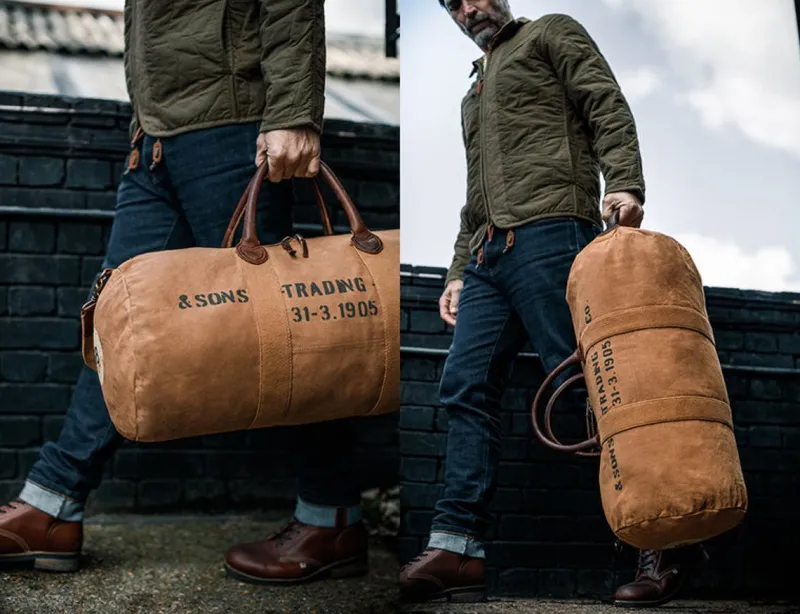 &SONS Great Escape Bag Tan Cheap