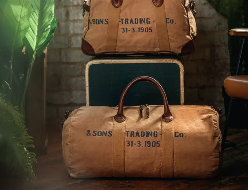 &SONS Great Escape Bag Tan Cheap