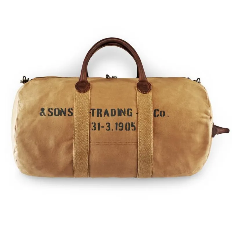 &SONS Great Escape Bag Tan Cheap