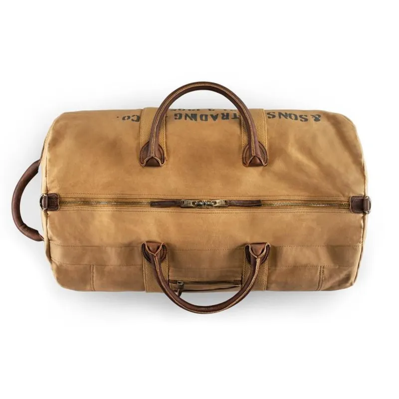 &SONS Great Escape Bag Tan Cheap