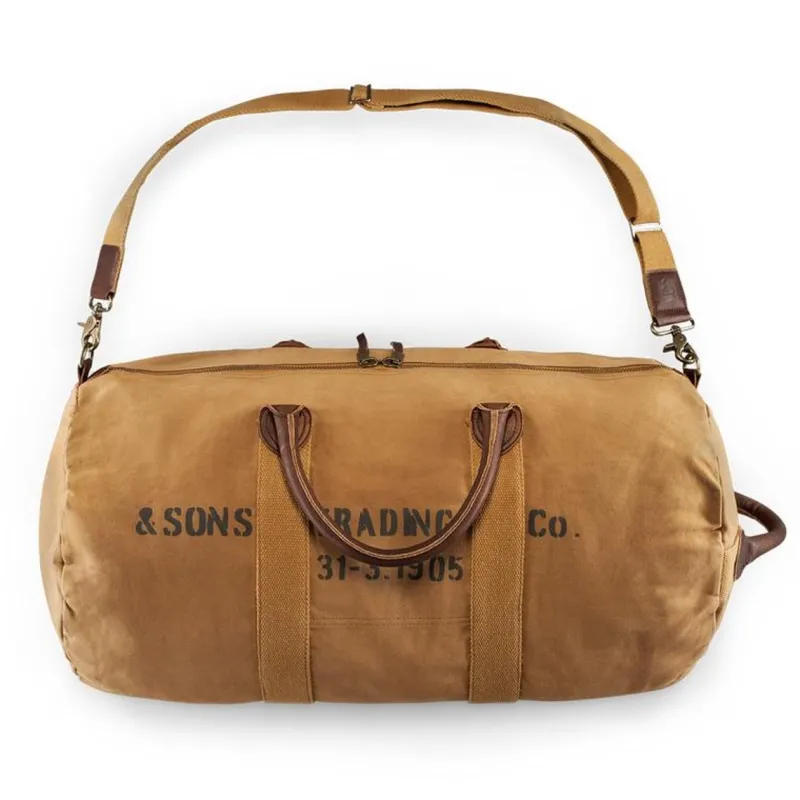 &SONS Great Escape Bag Tan Cheap