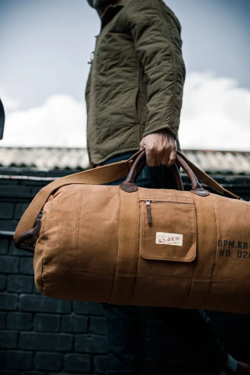 &SONS Great Escape Bag Tan Cheap