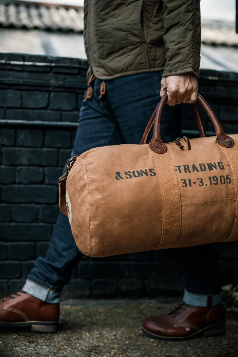 &SONS Great Escape Bag Tan Cheap