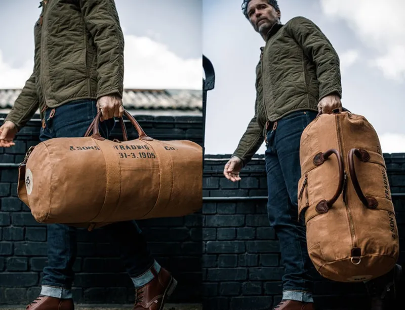 &SONS Great Escape Bag Tan Cheap