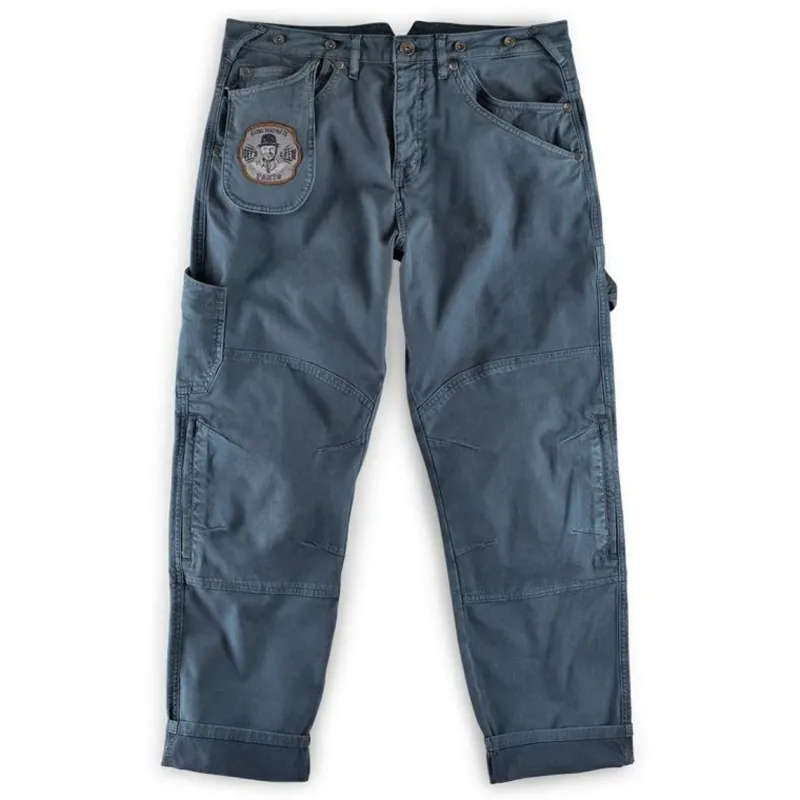 &SONS Joey's Crew Pant Churchill Blue Fashion