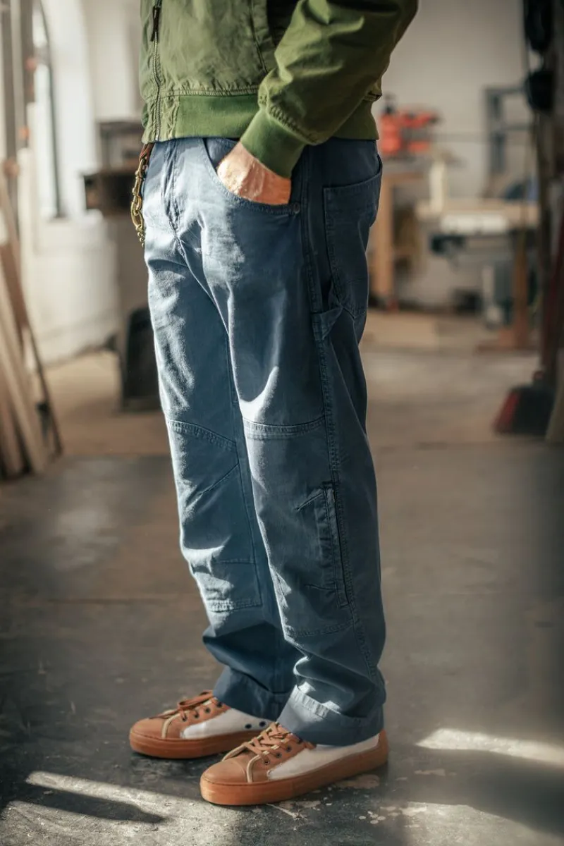 &SONS Joey's Crew Pant Churchill Blue Fashion
