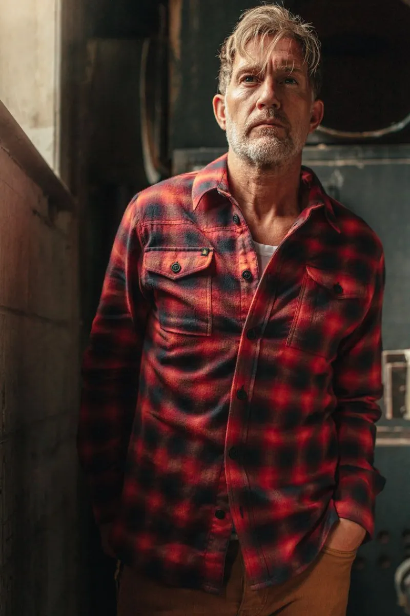 &SONS Logger Shirt Red Best