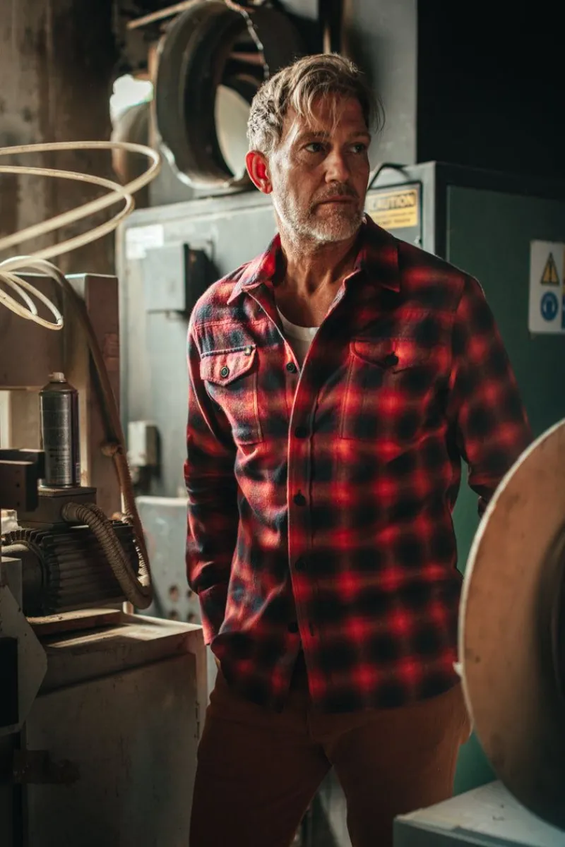 &SONS Logger Shirt Red Best